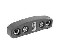 Zymoplas 3D Surround Sound Speakers Switchable Between Wired And Wireless ABS Computer Desktop Gaming Speaker Subwoofer Computer, grey