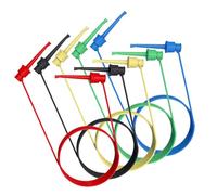 Zymoplas 5 Pieces Electrical Testing Dual SMD Hook Clips Flexible Mini Grabber Workshop Multimeter Component Circuit Board