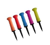 Zymoplas 5pcs Golf Elastic Tees Ball Nails Training Professional Specially-designed Exquisite Resistance Golfer Holder