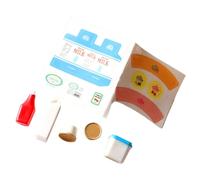 Zymoplas 5pcs Miniature Food Model Toy Small Kitchen Models Props for Micro Landscape 1/12 Scale Simulation Mini House Decoration