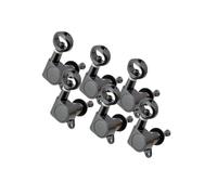 Zymoplas 6 Pieces Right Full Closed Tuning Pegs Tuners for Electric Acoustic Guitar Easy and Effortless