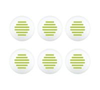 Zymoplas 6pcs Easy to Carry Shoe Deodorizer Balls for On Go Freshness Compact Size Plastic Freshener Balls Shoe Fresheners
