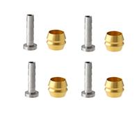 Zymoplas 8 Pcs Brake Line Fittings Bike Fittings Bicycle Repairing Tools Bicycles Accessory Cycling Supplies for Cycling Maintenance, BH90