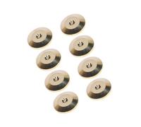 Zymoplas 8x Universal Speaker Spikes Pads Mats for Outstanding HiFi for Amplifier CD DVD Player, Gold, Diameter 25mm