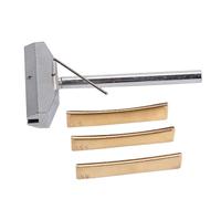 Zymoplas Acoustic Guitar Bass Making Fret Press Caul Kit Portable Fretboard Insert Repair Set String Instrument Accessory