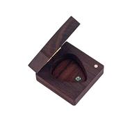 Zymoplas Acoustic Guitar Pick Musical Accessory Professional Classical Rosewood Plectrums Case for Music Replacement
