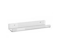 Zymoplas Acrylic Bookshelf Detachable Picture Shelf Transparent Storage Rack ple Style Wall Mount Home Supplies for Display