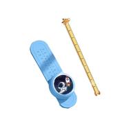 Zymoplas Adjustable Wall Mounted Kids Jump Training Exercise School Touch Jump High Counter Interactive and Stimulating, Blue, 11.5 x 11.5cm
