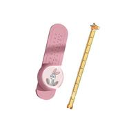 Zymoplas Adjustable Wall Mounted Kids Jump Training Exercise School Touch Jump High Counter Interactive and Stimulating, Pink, 11.5 x 11.5cm