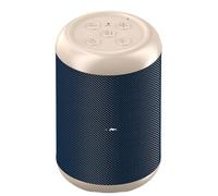 Zymoplas AI Small Intelligent Bluetooth Speaker With Powerful Sound For Parties Large Capacity Powerful Bluetooth Speaker, Blue and White