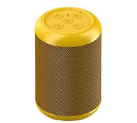 Zymoplas AI Small Intelligent Bluetooth Speaker With Powerful Sound For Parties Large Capacity Powerful Bluetooth Speaker, Yellow