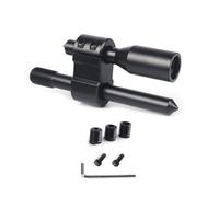 Zymoplas Aluminum Universal Gear Knob Extension Adjustable Extender Shift Knob Shift Extension H-Shaped Vehicle Gear Stick, M-18 * 1.5