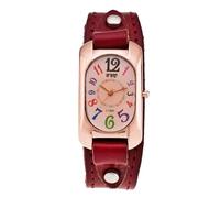 Zymoplas and Style Women S Vintage Quartz Watch with Leather Strap Women Watches Vintage Watch Gifts Easy-to-Read Precise