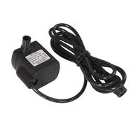 Zymoplas Applicable for Various Occasions Water Pump for Aquarium Fountain Pond Plastic USB Brushless Super Silent Pumping, DC18V