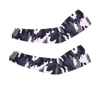 Zymoplas Arm Sun UV Cover Breathable Cuff Elbow Guard Fingerless Fitness Sleeve for Men Fishing Cycling Basketball, Type 2