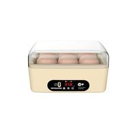 Zymoplas Automatic Egg Turning Egg Incubator With All-Round Hot Air Hatching 6 Eggs ultaneously ABS Temperature Adjustable , Automatic