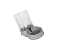 Zymoplas Automatic Pet Water Dispenser Convenient Puppy Dish Food Feeder Bowl Pets Cats, Grey