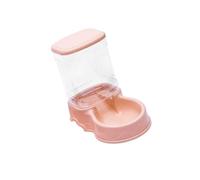 Zymoplas Automatic Pet Water Dispenser Convenient Puppy Dish Food Feeder Bowl Pets Cats, Pink Food Feeder