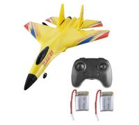 Zymoplas Awesome 4G SU27 Remote Control Aircraft Ready to Fly for Kids Realistic, Yellow 2 Batteries
