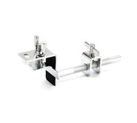 Zymoplas Bass Drum Cowbell Holder Clamp Adjustable Non-Slip Mounting Bracket Hardware Practice Students Accessories Parts