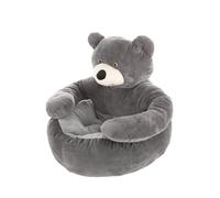 Zymoplas Bear Hug Pet Sofa Bed Soft Fabric Waterproof And Anti-Skid For Cats And Small Dogs Hug Cat Sleeping Cat Sleeping Mat, gray, S (diameter 46cm)