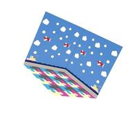 Zymoplas Beautiful Sturdy for Dollhouse Background Board for Home Unisex Girls, Style C
