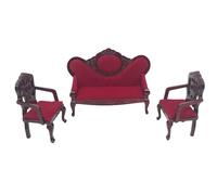 Zymoplas Beautifully Crafted Miniature Sofa for Living Room 112 Scale Decoration