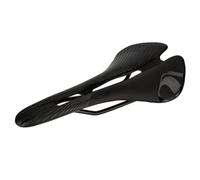 Zymoplas Bike Seat Light-weight Waterproof Breathable Hollow Out Cycling Fittings Comfortable Bikes Cushion Bicycle Saddle, Black