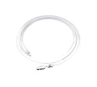 Zymoplas Blade Chain Skin Friendly And Non Allergenic Appearance Copper Men Women Couple Sterling Silver Jewelry Snake Chain, 50cm