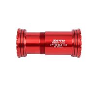 Zymoplas Bottom Bracket Aluminum/Alloy Durable Mountain Road Bike Set Replacement for ZTTO BB386 Cycling Accessory Bicycle Components, Red