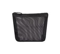 Zymoplas Breathable and Comfortable Mesh Makeup Bag for Organized Toiletries Storage ple and Fashionable Portable Travel Bag, Small Size