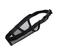 Zymoplas Breathable Dog Muzzle For Health Anti Bite Mesh Mask Comfortable Anti Stripping Dog Mask Mouthpiece, Black, S