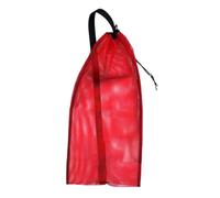 Zymoplas Breathable Mesh Bag with Shoulder Strap for Scuba Diving Snorkel Equipment, Red