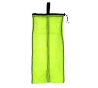 Zymoplas Breathable Mesh Bag with Shoulder Strap for Scuba Diving Snorkel Equipment, Yellow