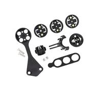 Zymoplas Camera Bracket for Bike GPS Computer Adjustable and Practical Cycling Stem Mount, Plastic, Length 120mm