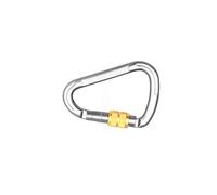 Zymoplas Carabiner LightWeight High Strength Stronger Impact Resistance Caribeener Clips Good Dimensional Stability for Outdoor, Silver