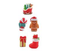 Zymoplas Cartoon Christmas Finger Cots Storytelling Experience ABS For Parent-child Interaction Funny Toy Dolls, Gift design