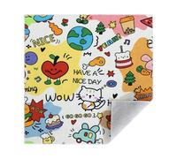 Zymoplas Cat Grooming Bag For Nail Clipping Self-Adherent Anti-Bite Cat Wrap Cloth Cat Wrap For Cutting Claws Adjustable, 70 * 70cm