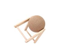 Zymoplas Cat Scratcher Toy Furniture With Attractive Wood Cats Indoor Stuff Sturdy Scratching Toys Pet Scratching Ball