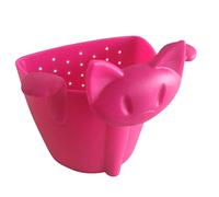 Zymoplas Cat-Shaped Tea Infuser Multifunctional Cartoon Convenient Strainer Special Design Mug Strainers Hanging Drinking Accessories, Rose red, 1