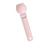 Zymoplas Cats Feeder Fixed Buckle Prevents Strip Falling Off ABS Cat Fried Meatball Dispenser Dogs Automatic Feeder Squeezer, Pink
