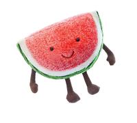 Zymoplas Charming Kids Fruits Plush Stuffed Toy Throw Pillow Birthday Gift, Watermelon 30x20cm