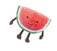 Zymoplas Charming Kids Fruits Plush Stuffed Toy Throw Pillow Birthday Gift, Watermelon 45x30cm