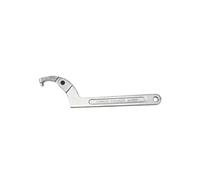 Zymoplas Chrome Vanadium Adjustable Spanner Hook Wrench Tool, Round Head, 51-121mm