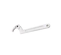 Zymoplas Chrome Vanadium Adjustable Spanner Hook Wrench Tool, Square Head, 32-76mm