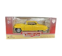 Zymoplas Classic Model Car Diecast Vintage Collection With Pullback Motor Alloy Die Cast Model Cars Car Collectibles, yellow