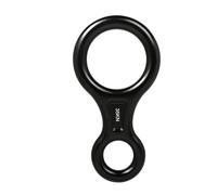 Zymoplas Climbing Descender Downhill Camping Figure Eight Ring Portable Descent Safety Rigging Slow Down Accessory