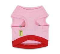Zymoplas Clothing Summer Cotton Vests Watermelon Pattern Leisure Costumes Round Jacket Accessories Dogs Chihuahua Bulldog, Pink Red, XL