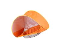 Zymoplas Colorful Beach Tent with Swimming Pool Boys and Girls Indoor and Outdoor Fun, Orange