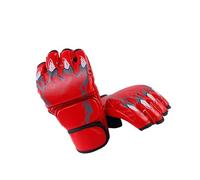 Zymoplas Comfortable and Breathable Boxing Gloves for Men and Women Suitable for Punching Bag and Sparring, Claw Of Tiger Red, 24 x 13 x 5cm